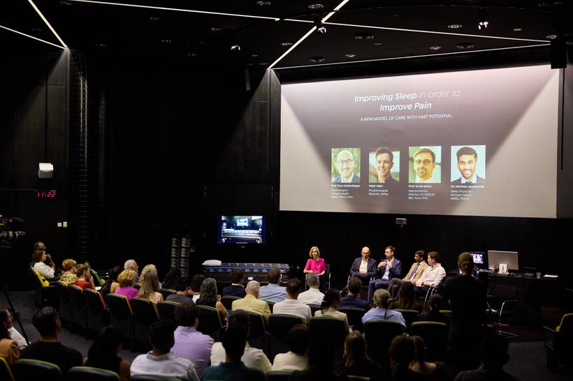 Picture of a conference at the Florey Institute